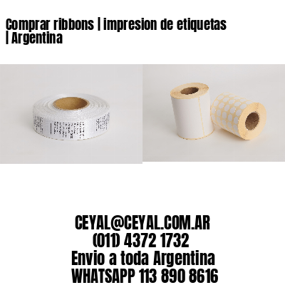 Comprar ribbons | impresion de etiquetas | Argentina