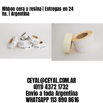 Ribbon cera y resina | Entregas en 24 hs. | Argentina