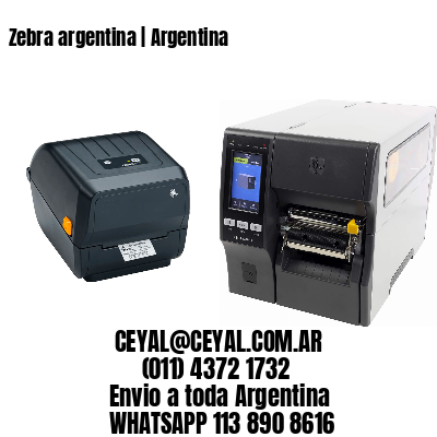 Zebra argentina | Argentina