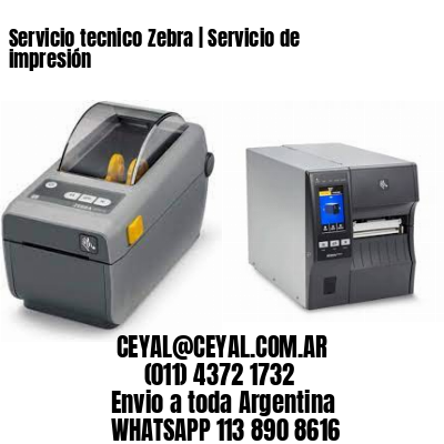 Servicio tecnico Zebra | Servicio de impresión