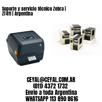 Soporte y servicio técnico Zebra | ZT411 | Argentina