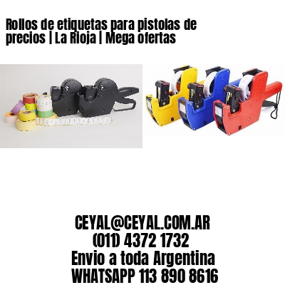 Rollos de etiquetas para pistolas de precios | La Rioja | Mega ofertas