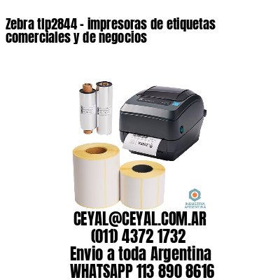 Zebra tlp2844 – impresoras de etiquetas comerciales y de negocios