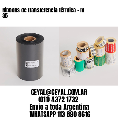 Ribbons de transferencia térmica - hl 35
