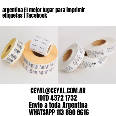 argentina El mejor lugar para imprimir etiquetas | Facebook 