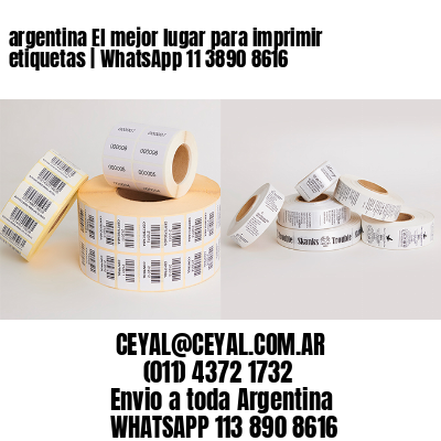 argentina El mejor lugar para imprimir etiquetas | WhatsApp 11 3890 8616