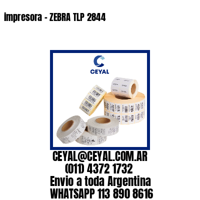 impresora – ZEBRA TLP 2844