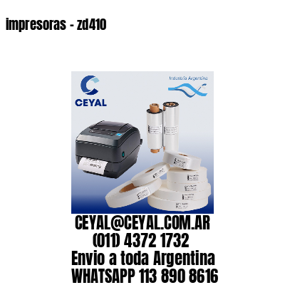 impresoras – zd410