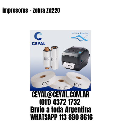 impresoras – zebra Zd220