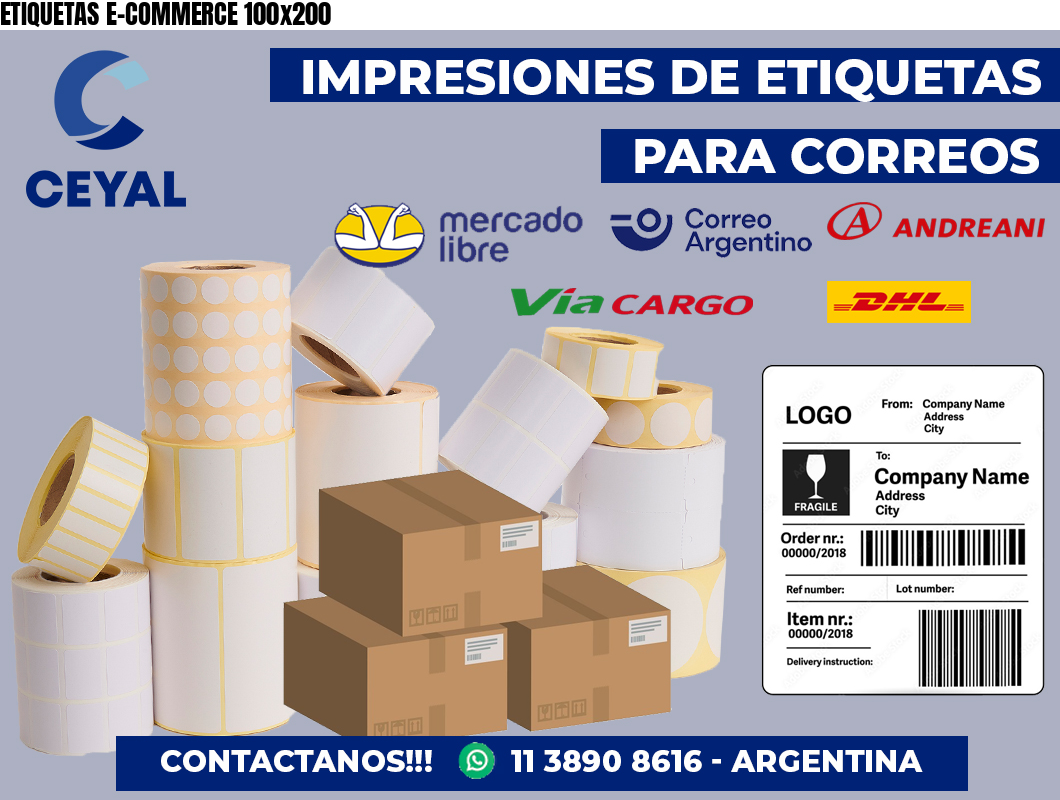 ETIQUETAS E-COMMERCE 100×200