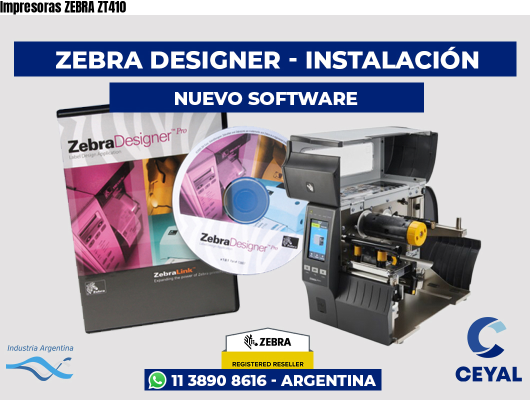 Impresoras ZEBRA ZT410