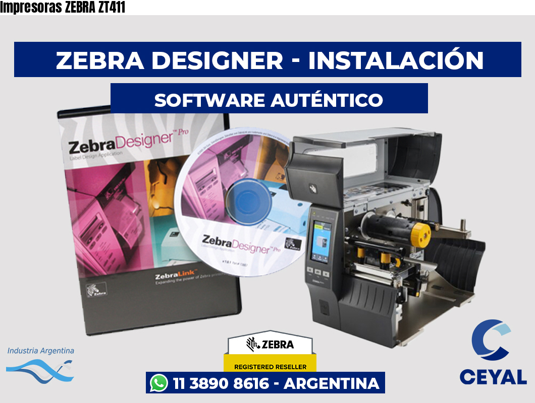 Impresoras ZEBRA ZT411