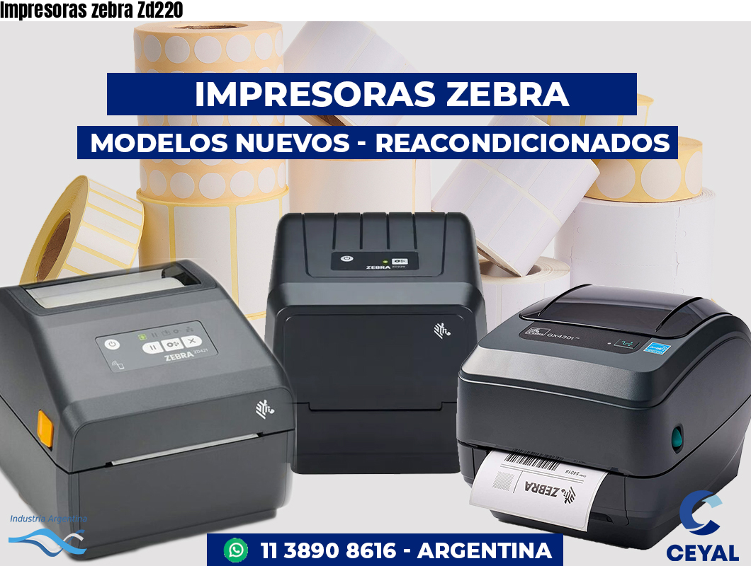 Impresoras zebra Zd220