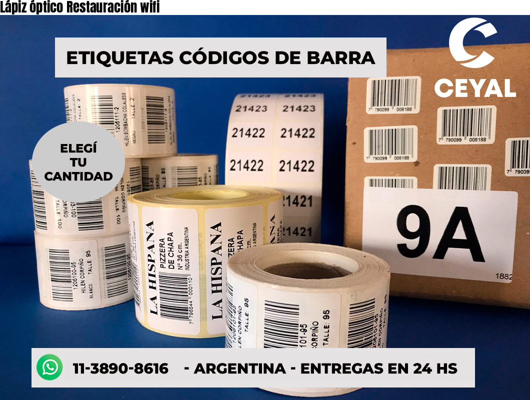 Lápiz óptico Restauración wifi