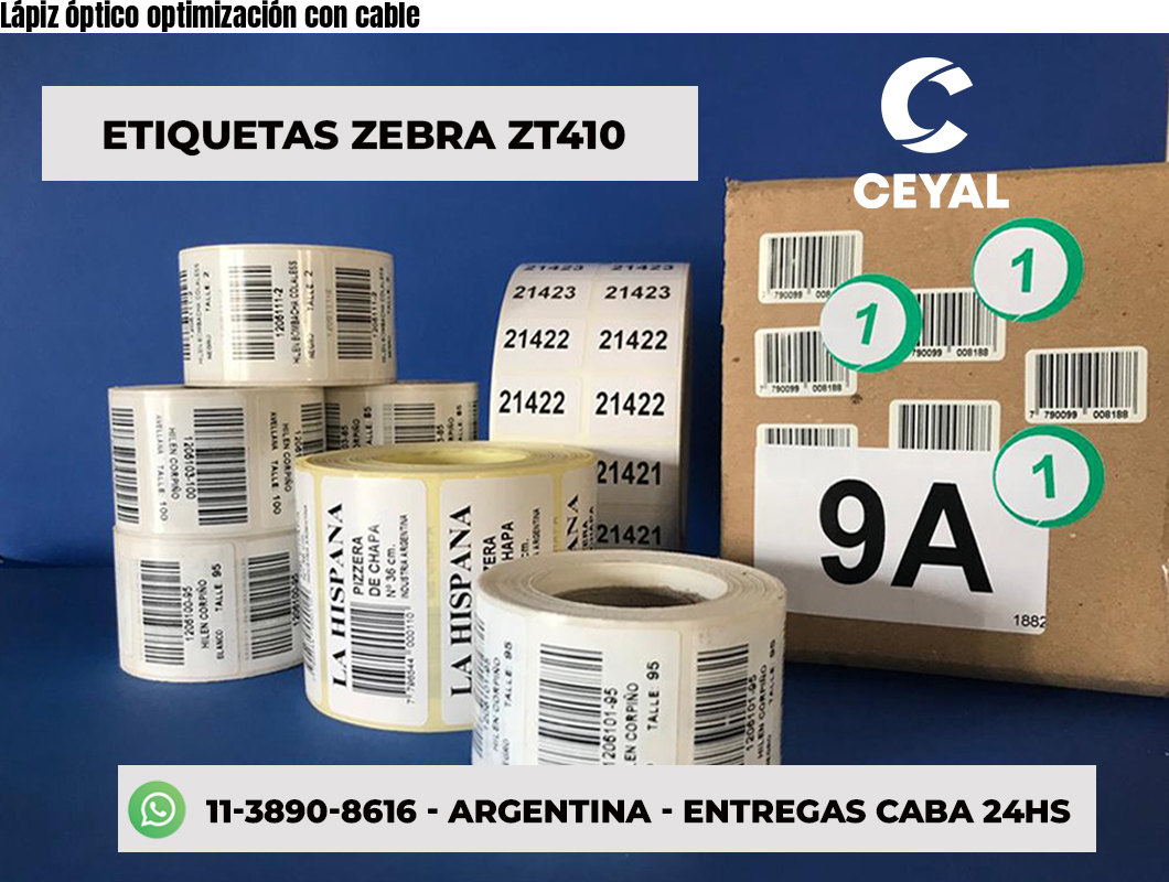 Lápiz óptico optimización con cable