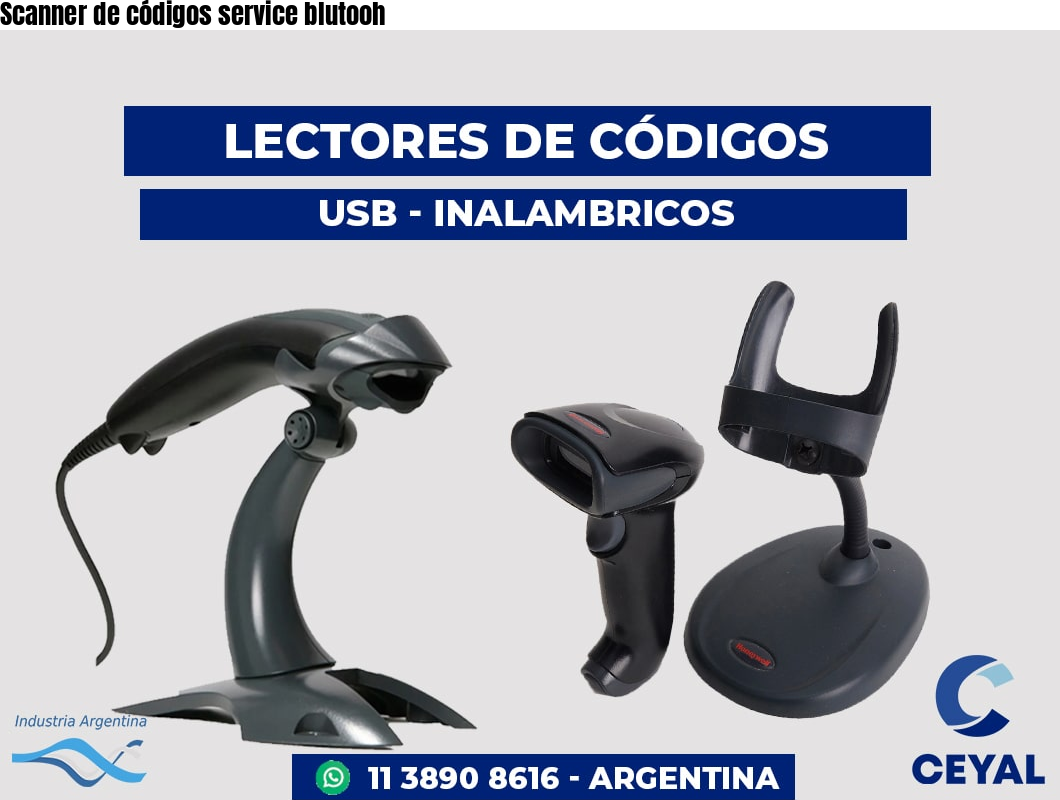 Scanner de códigos service blutooh
