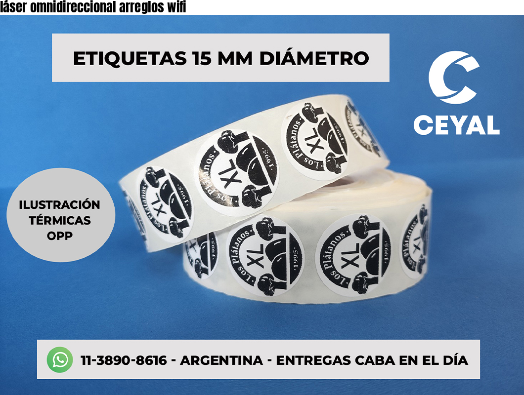 láser omnidireccional arreglos wifi