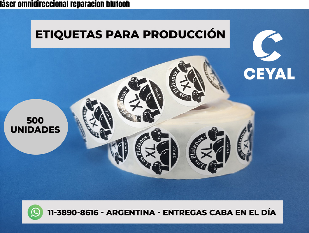 láser omnidireccional reparacion blutooh