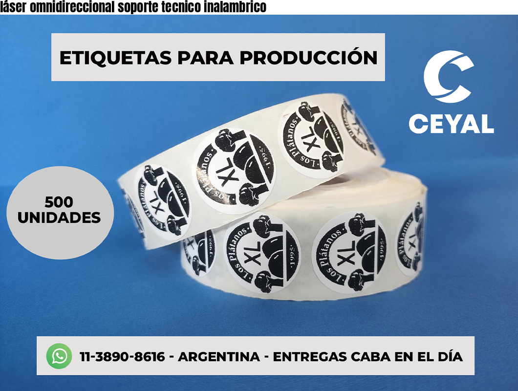 láser omnidireccional soporte tecnico inalambrico