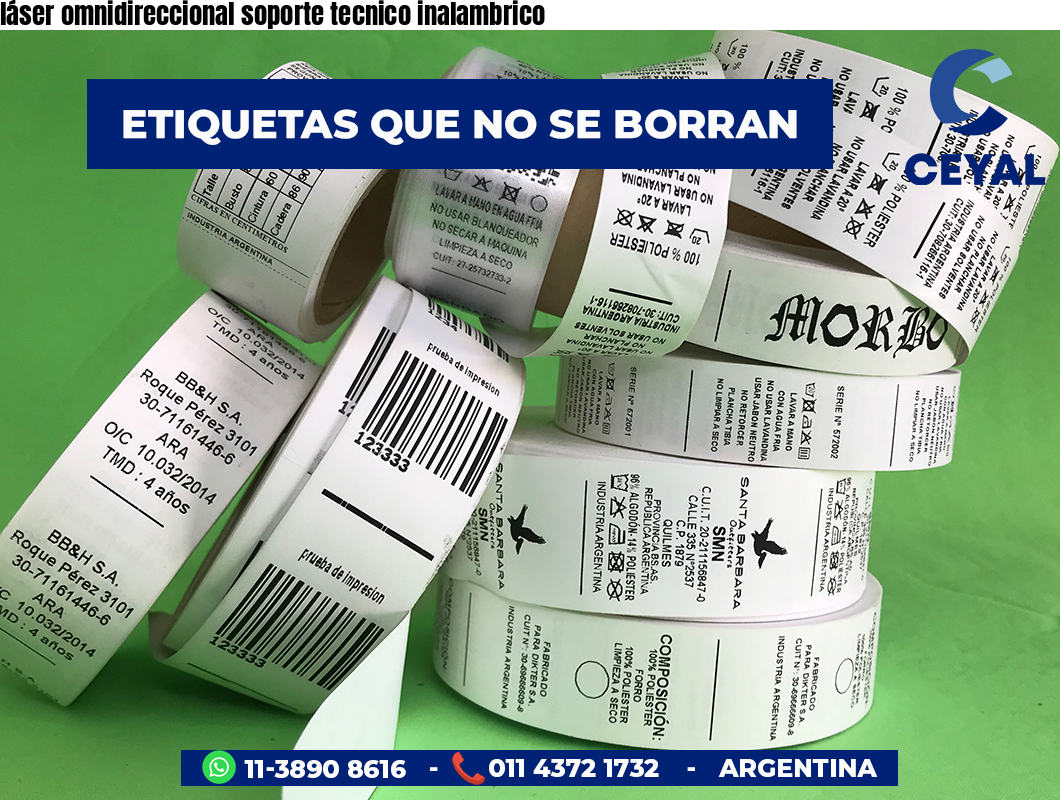 láser omnidireccional soporte tecnico inalambrico