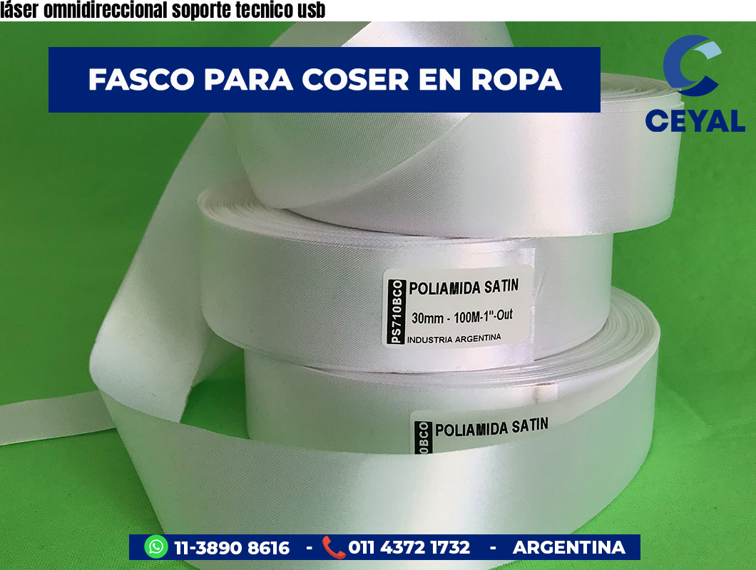 láser omnidireccional soporte tecnico usb