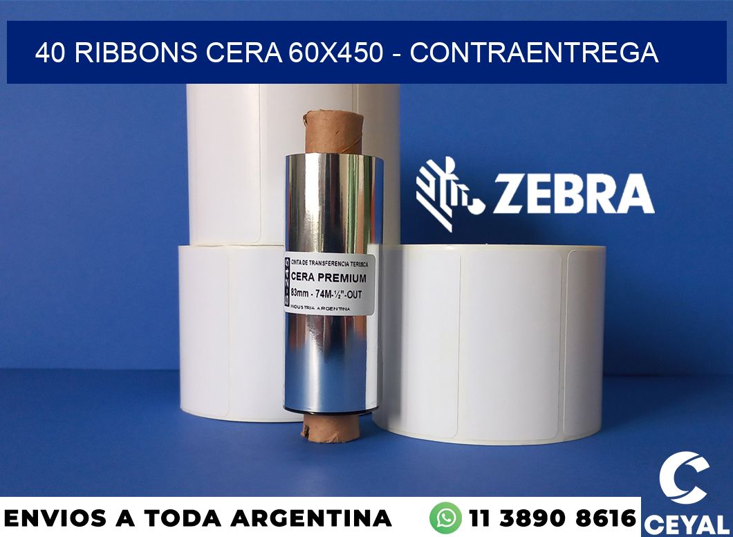 40 Ribbons cera 60x450 - contraentrega