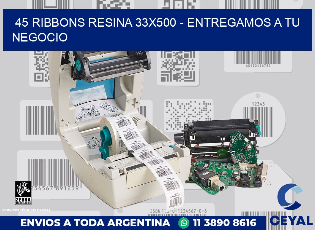 45 Ribbons resina 33x500 - entregamos a tu negocio
