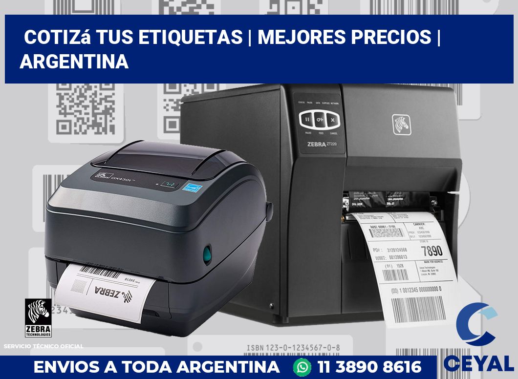 Cotizá tus etiquetas | Mejores precios | Argentina