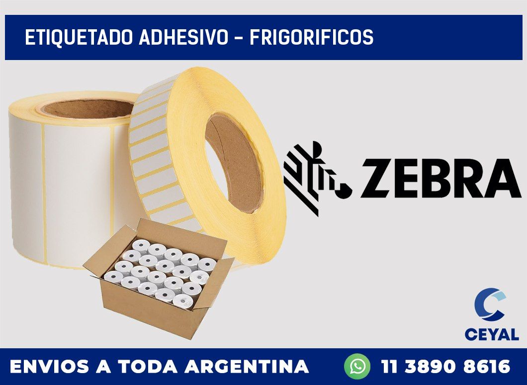 Etiquetado adhesivo - frigorificos