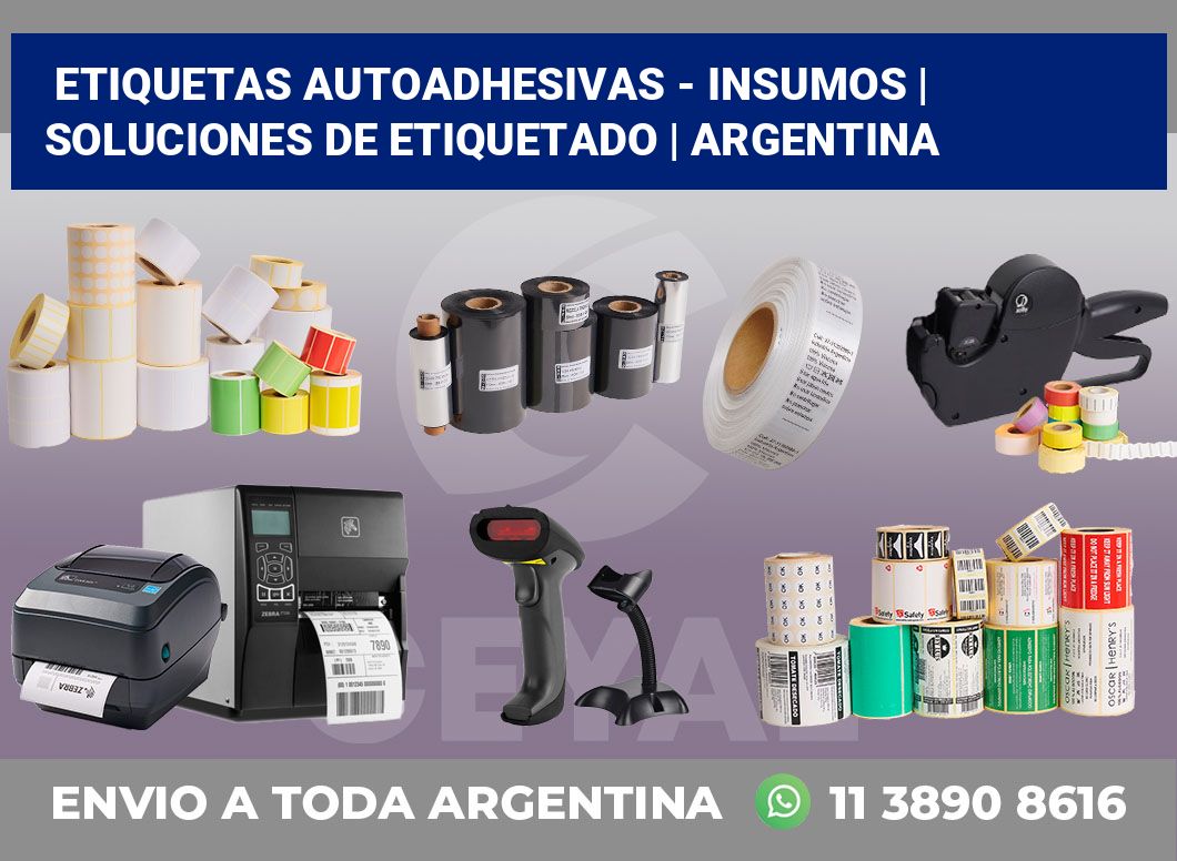 Etiquetas autoadhesivas - insumos | Soluciones de etiquetado | Argentina