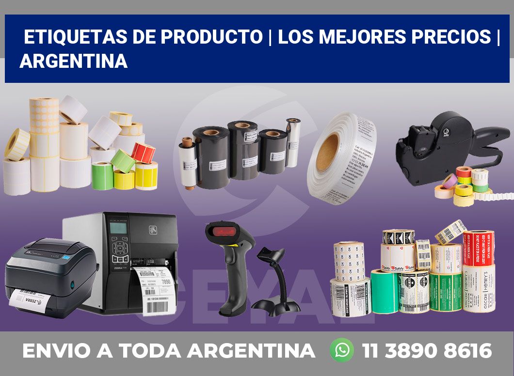 Etiquetas de producto | Los mejores precios | Argentina