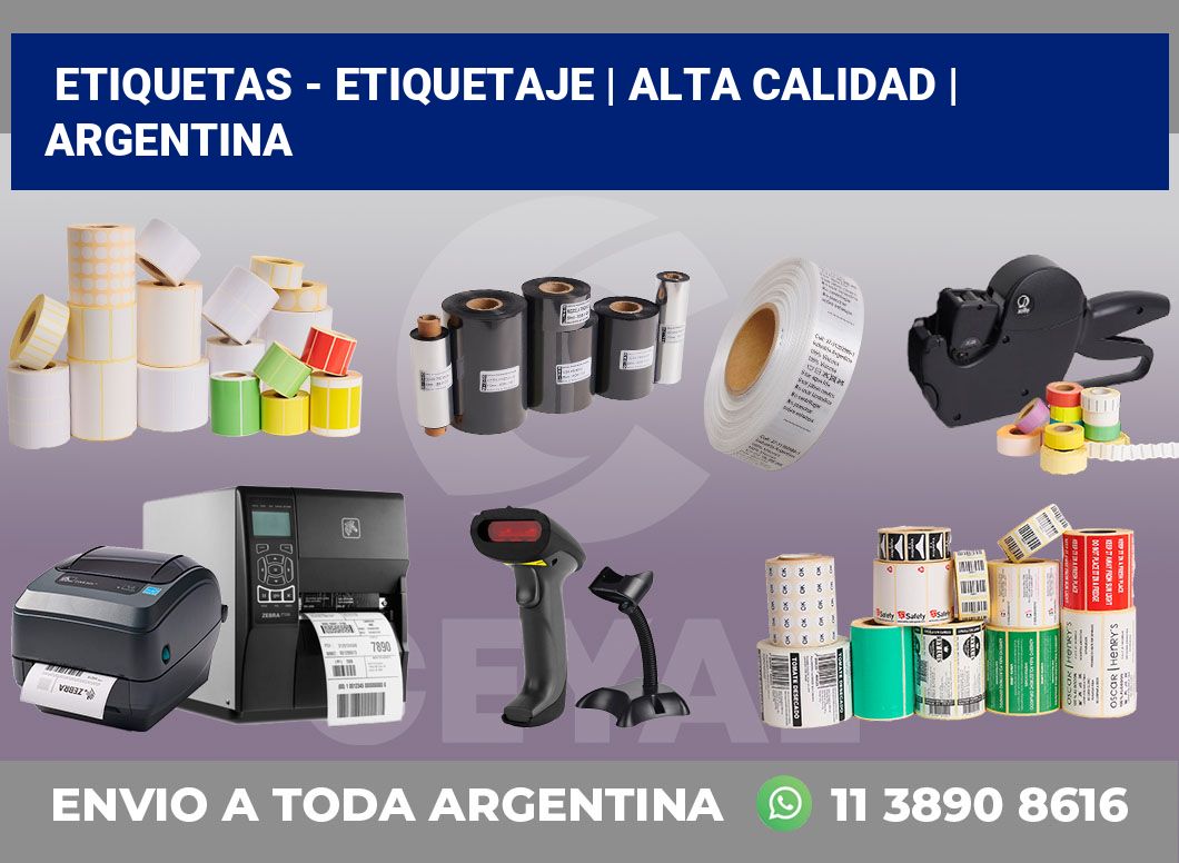 Etiquetas – etiquetaje | Alta calidad | Argentina