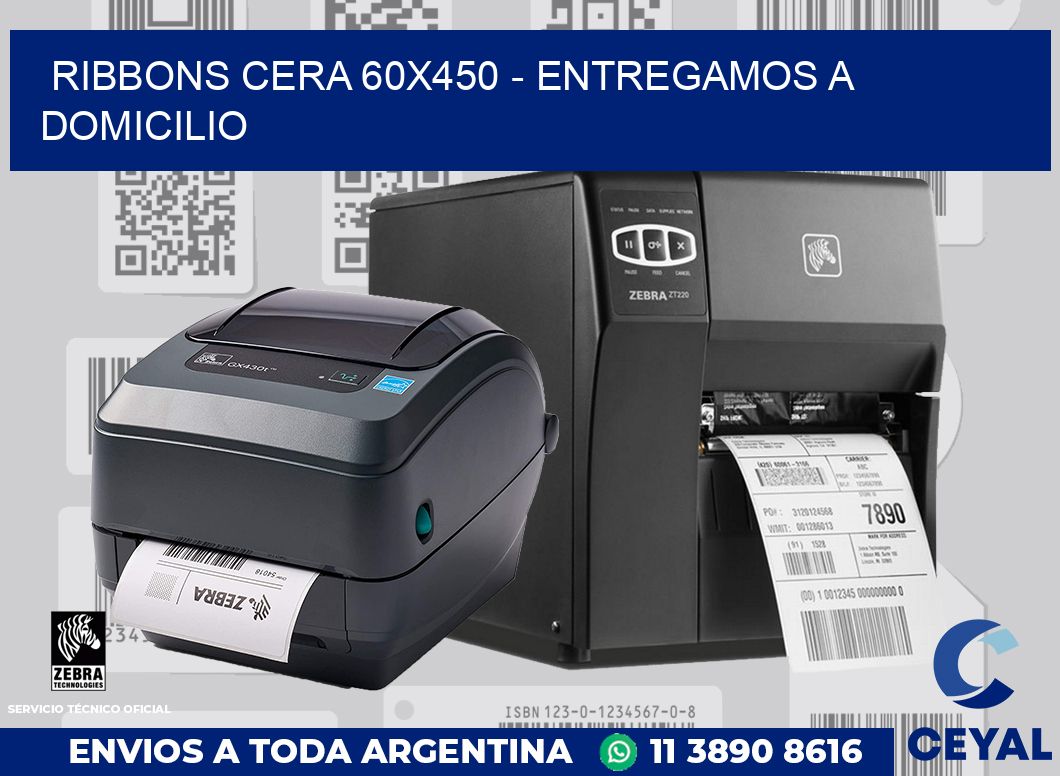 Ribbons cera 60x450 - entregamos a domicilio