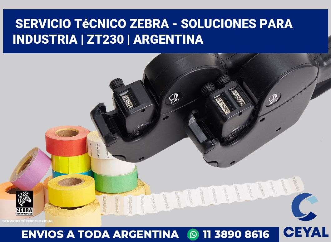 Servicio técnico Zebra - Soluciones para industria | zt230 | Argentina