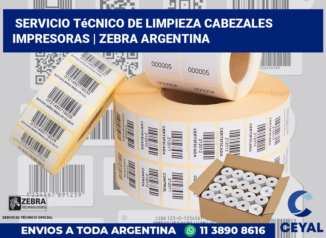 Servicio técnico de limpieza cabezales impresoras | Zebra argentina