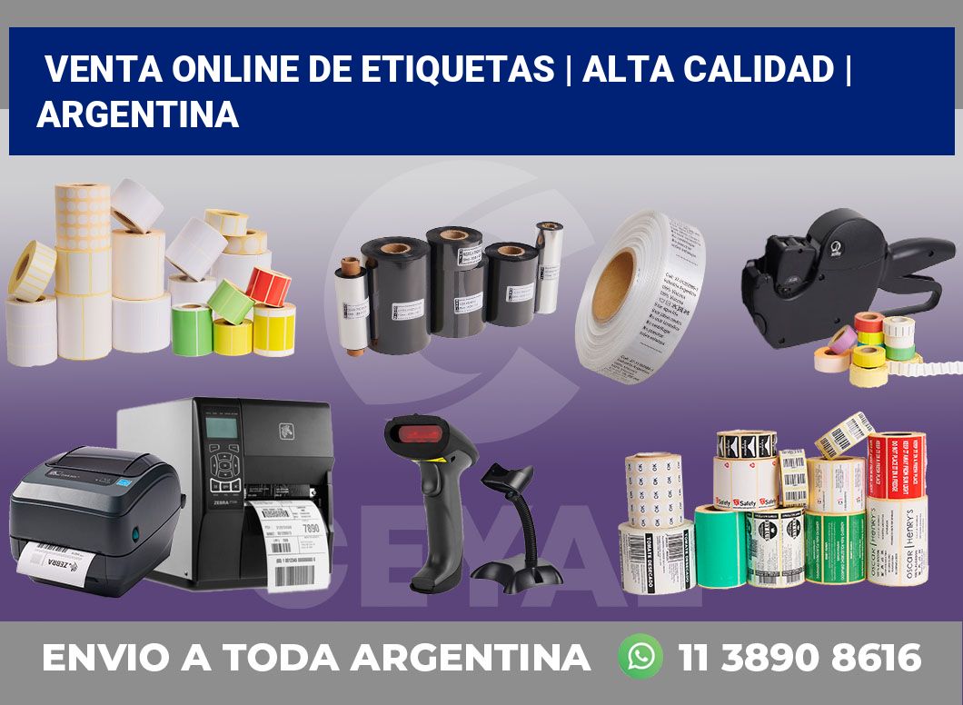 Venta online de etiquetas | Alta calidad | Argentina