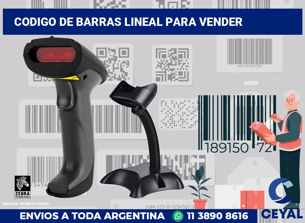 codigo de barras lineal para vender