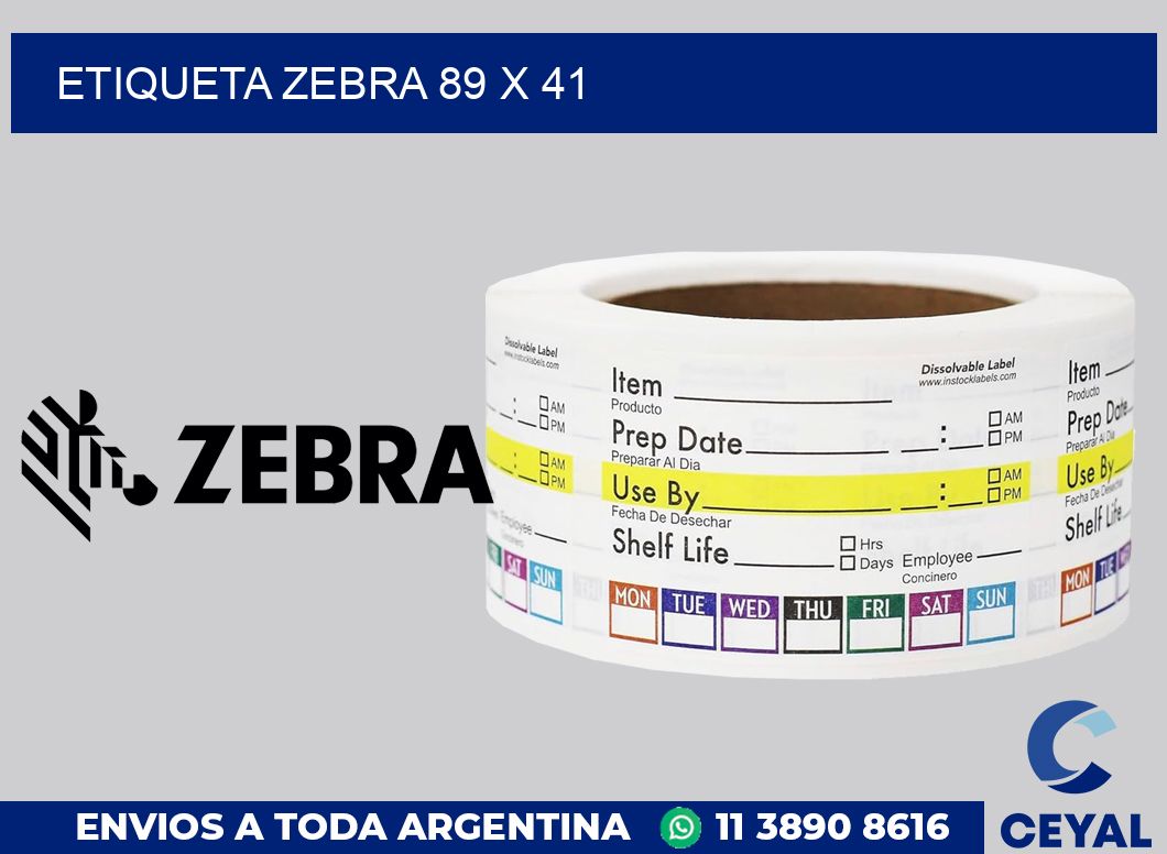 etiqueta zebra 89 x 41