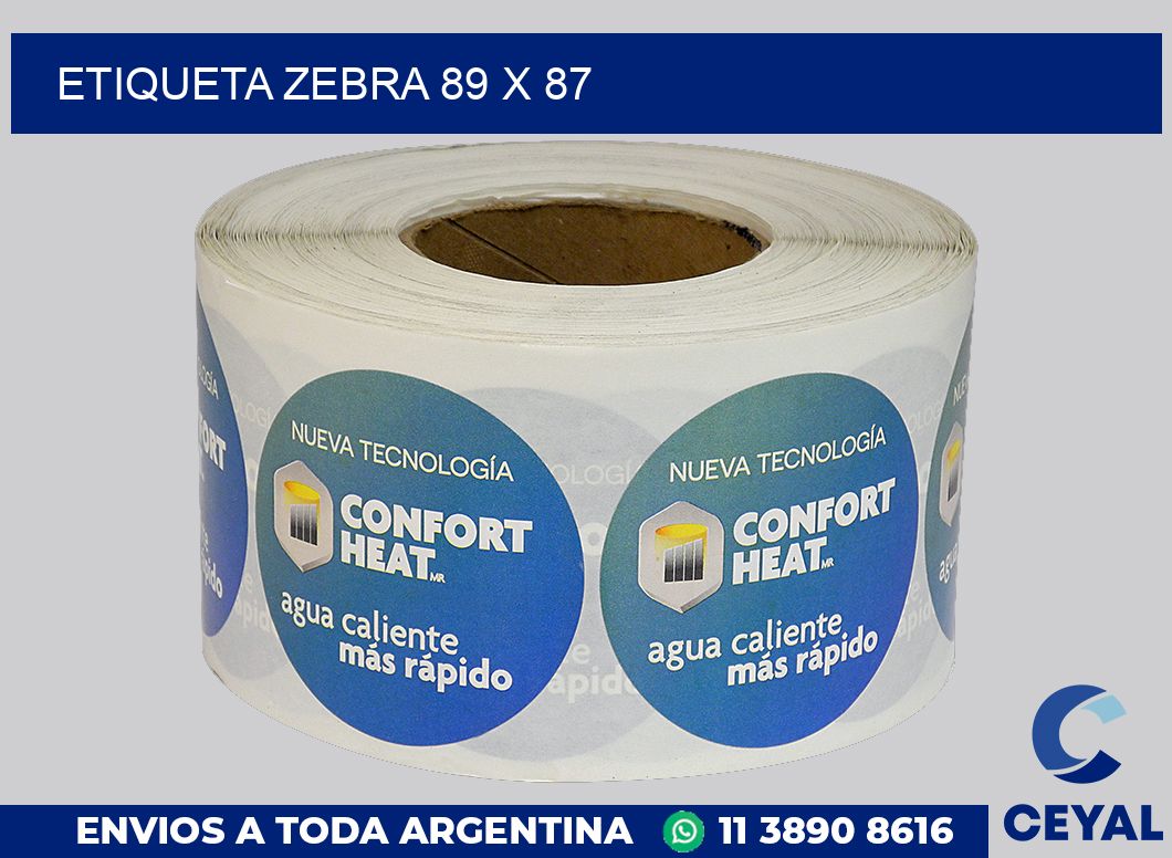 etiqueta zebra 89 x 87