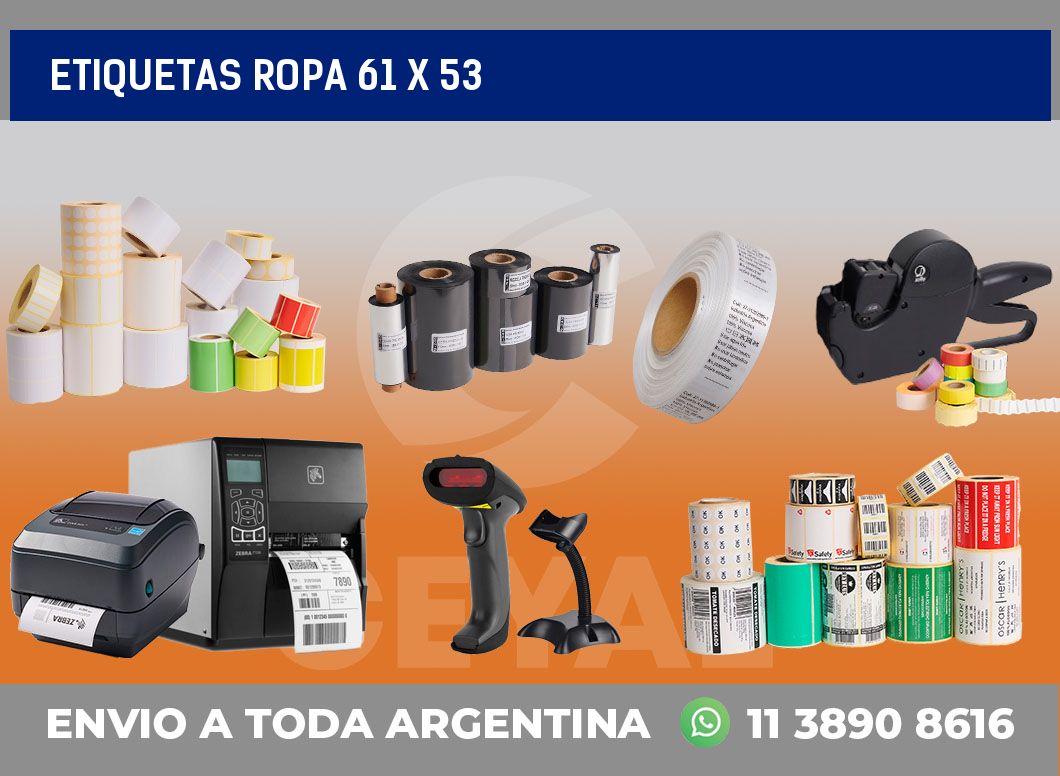 etiquetas ropa 61 x 53