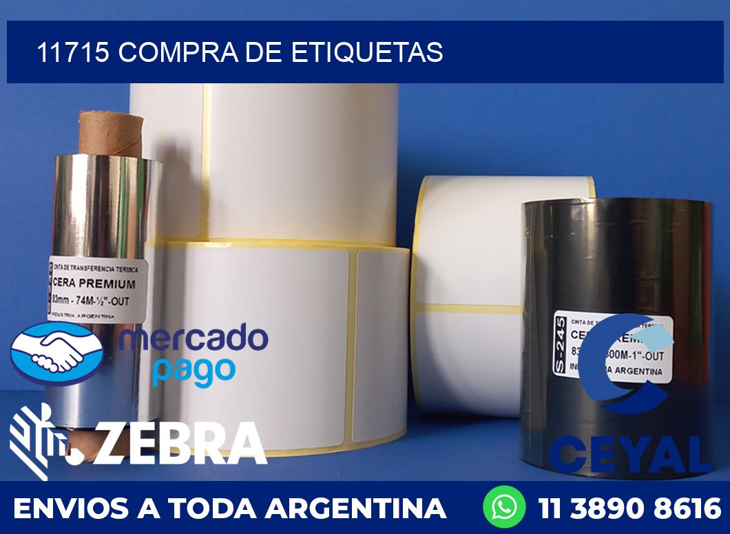 11715 compra de etiquetas