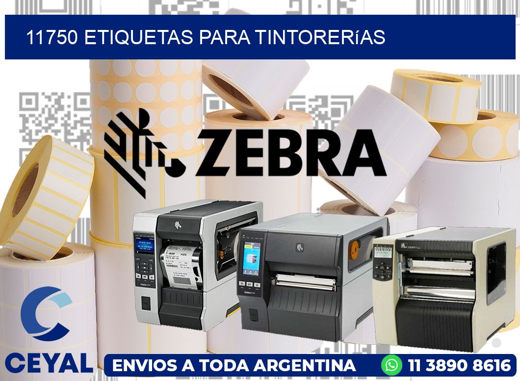 11750 Etiquetas para tintorerías