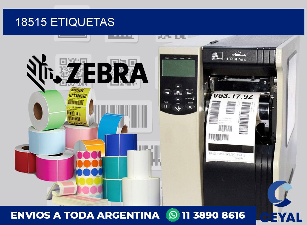 18515 etiquetas