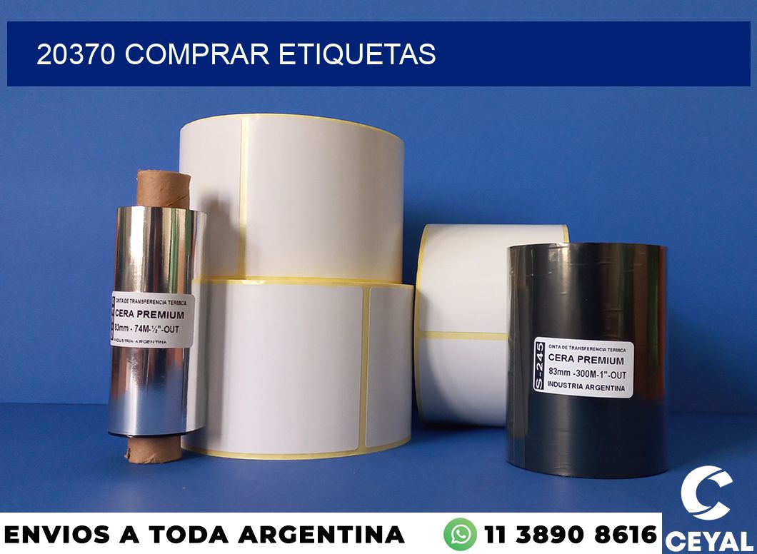 20370 comprar etiquetas