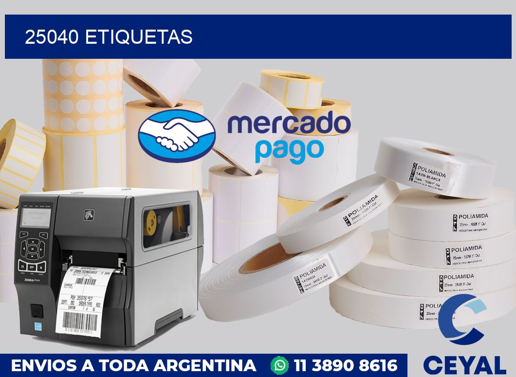 25040 etiquetas