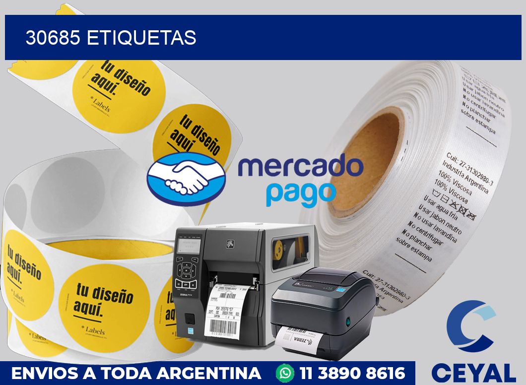 30685 etiquetas