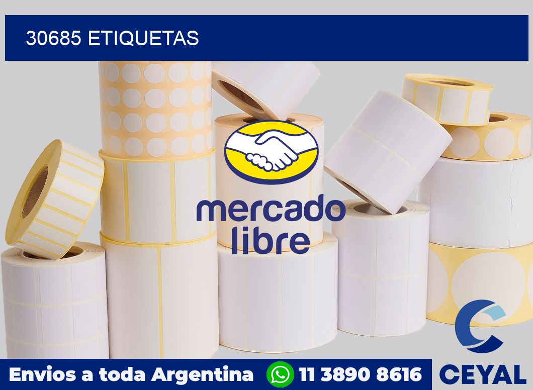 30685 etiquetas