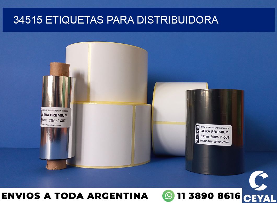 34515 etiquetas para distribuidora
