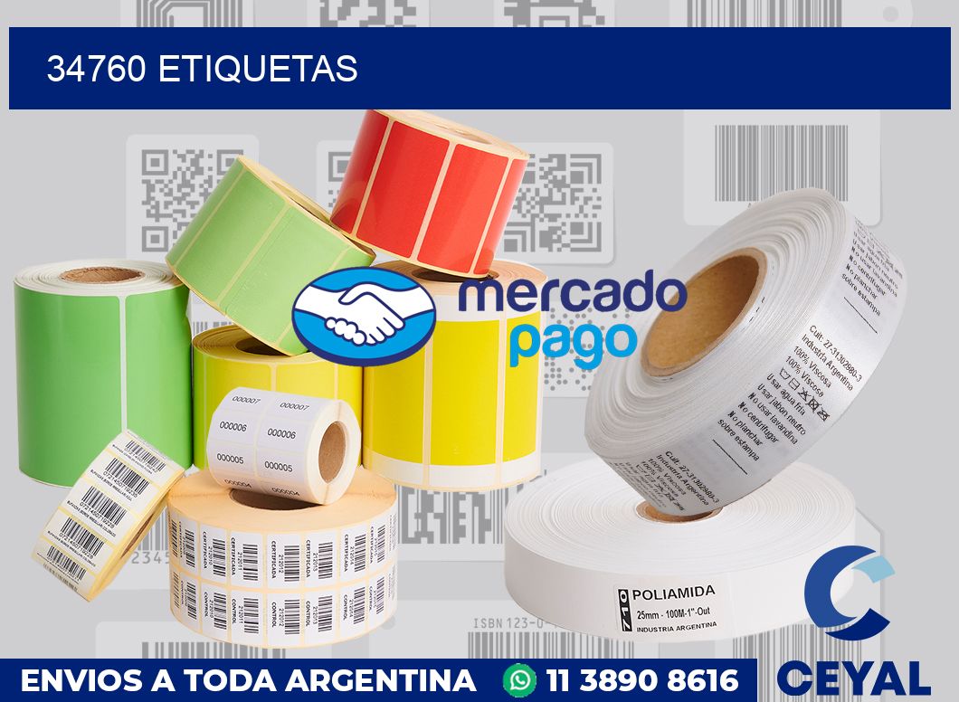 34760 etiquetas