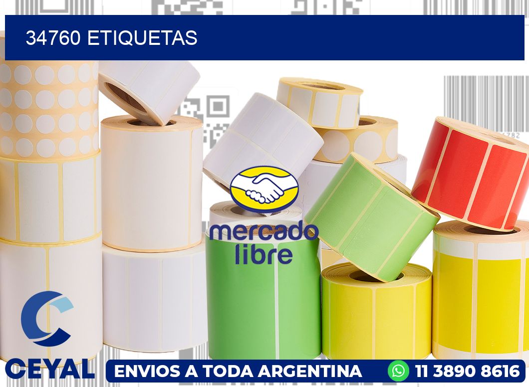 34760 etiquetas